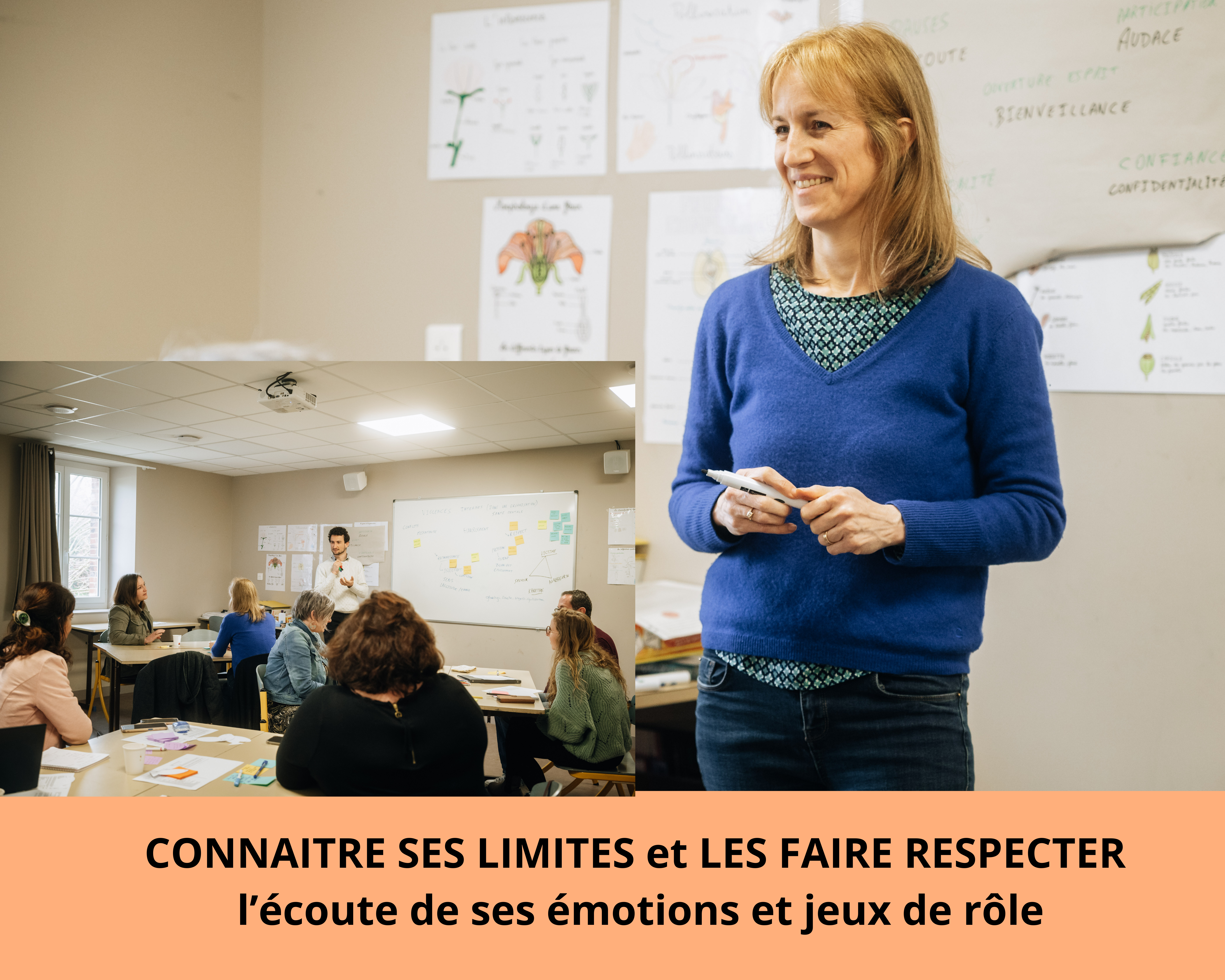 Atelier connaitre ses limites et les faire respecter par Glad events - atelier basé sur l'écoute de ses émotions et les jeux de rôle