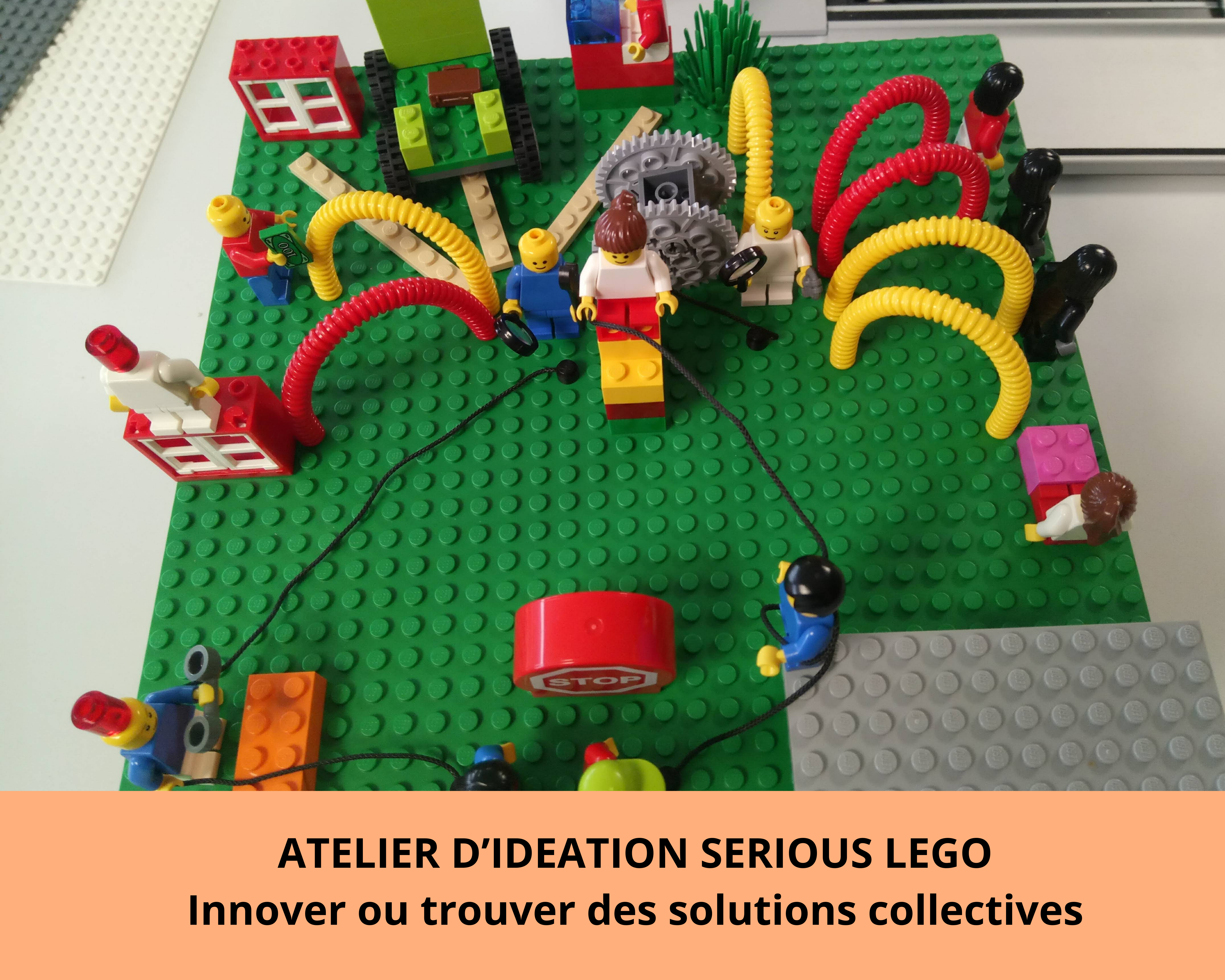 Atelier d'idéation serious lego by Glad events