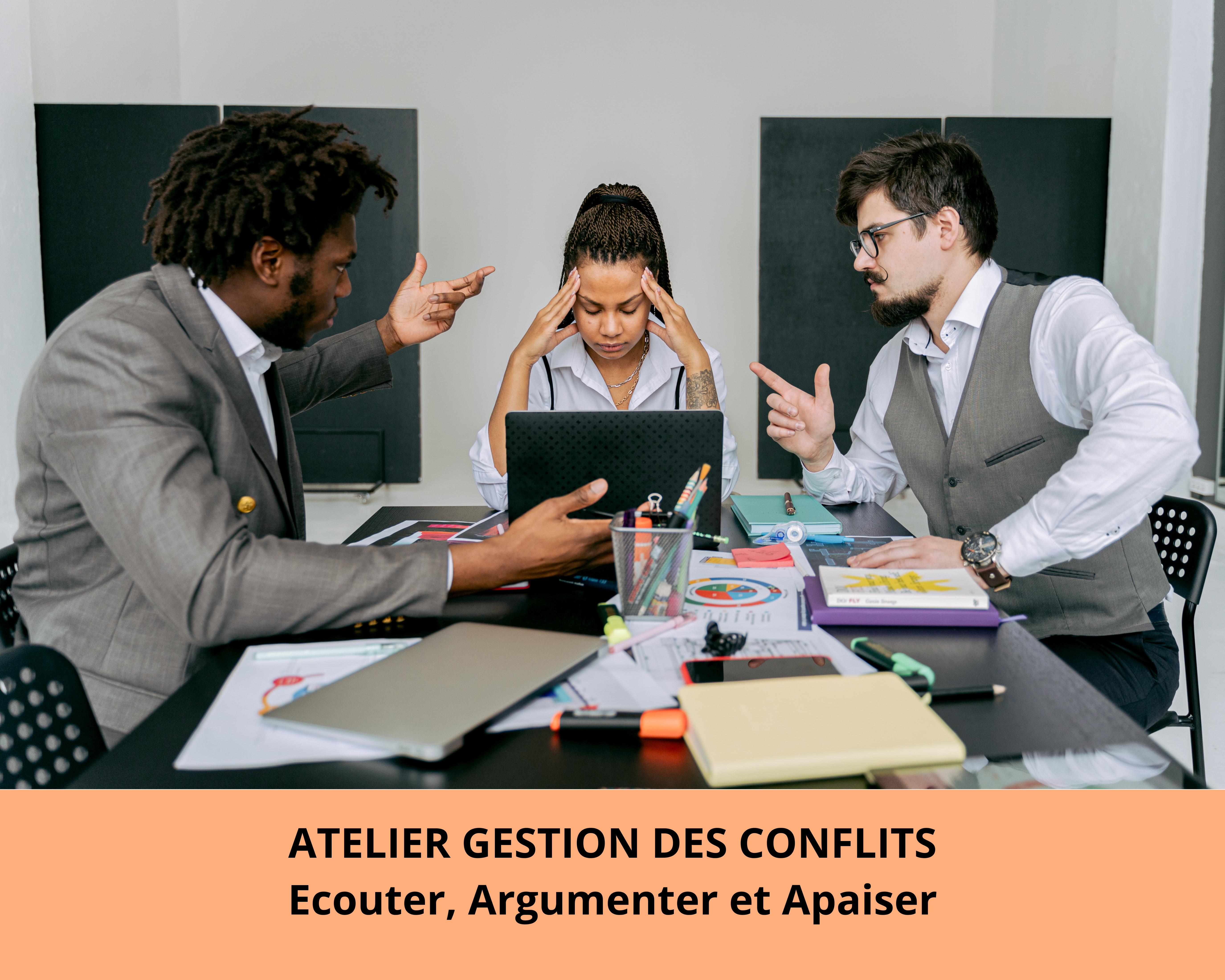 Atelier Gestion des conflits : 2couter, argumenter et apaiser par Glad events