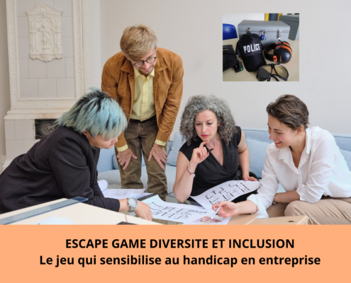 escape game diversité et inclusion, le jeu qui sensibilise au handicap by glad events