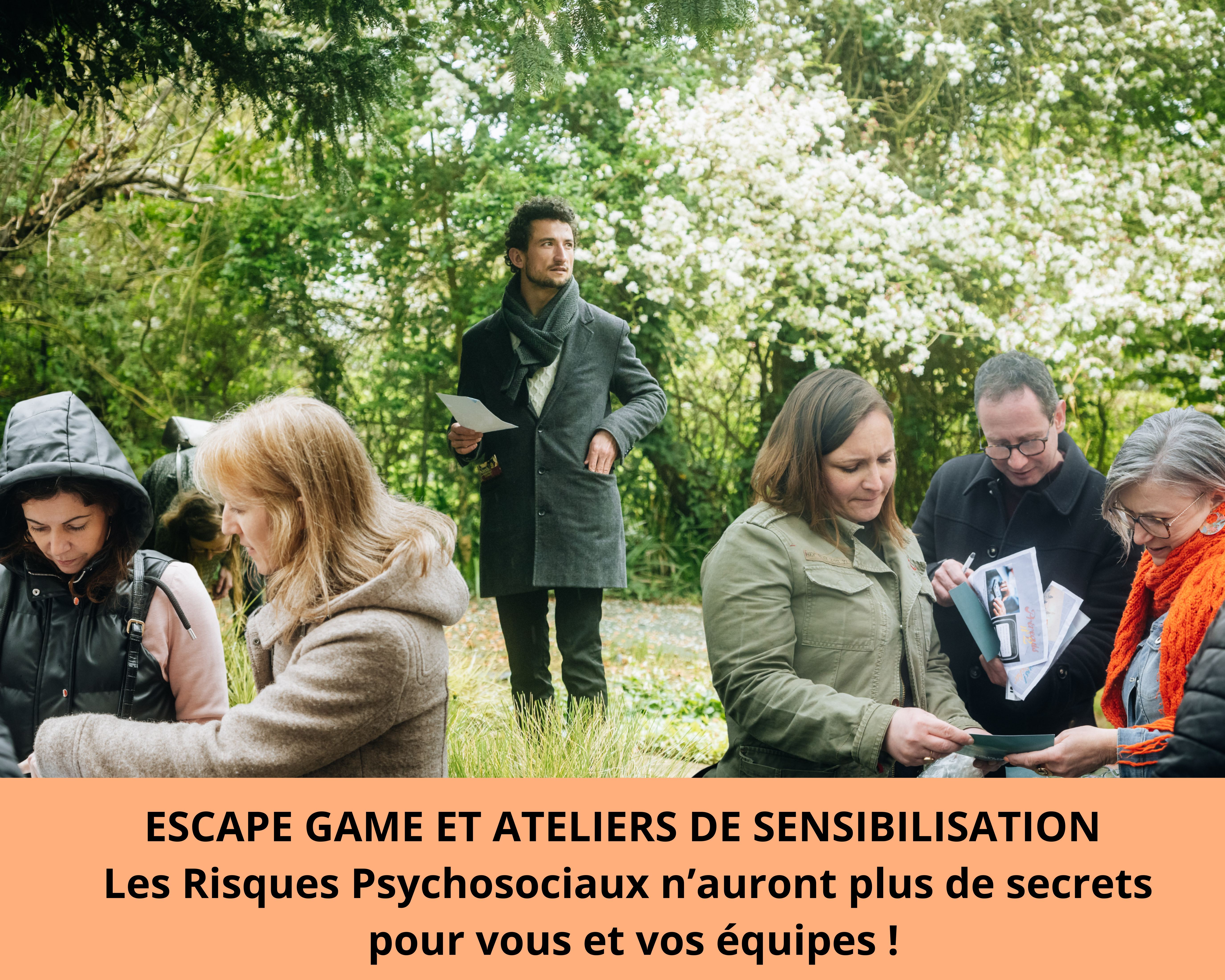 Escape Game et atelier de sensibilisation aux Risques psychosociaux by Glad events