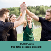 Les Olympiades by Glad events. Des défis, des jeux et du spot pour des équipes dynamiques et motivées