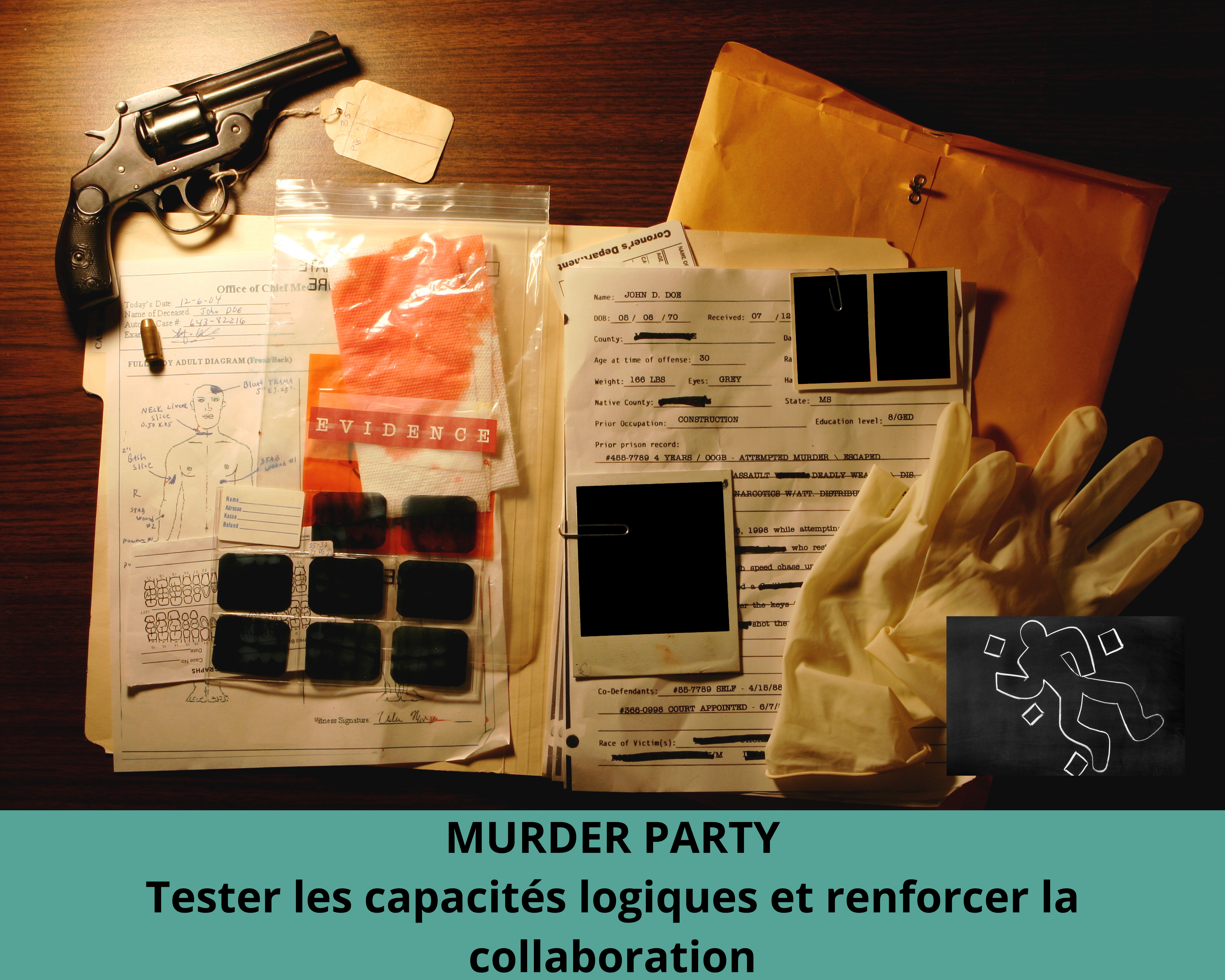 Murder party by Glad events