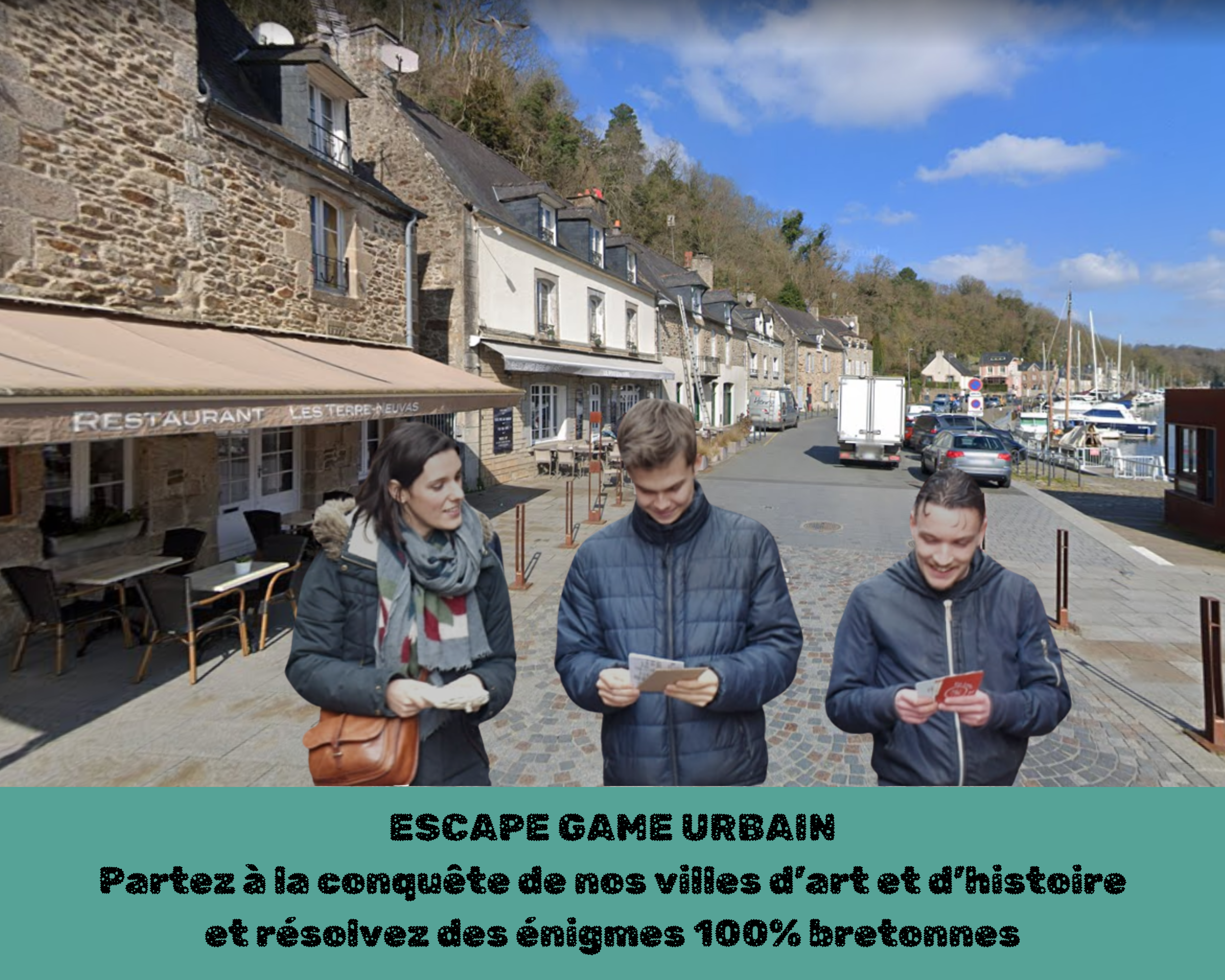 Escape game urbain en Bretagne par Glad events