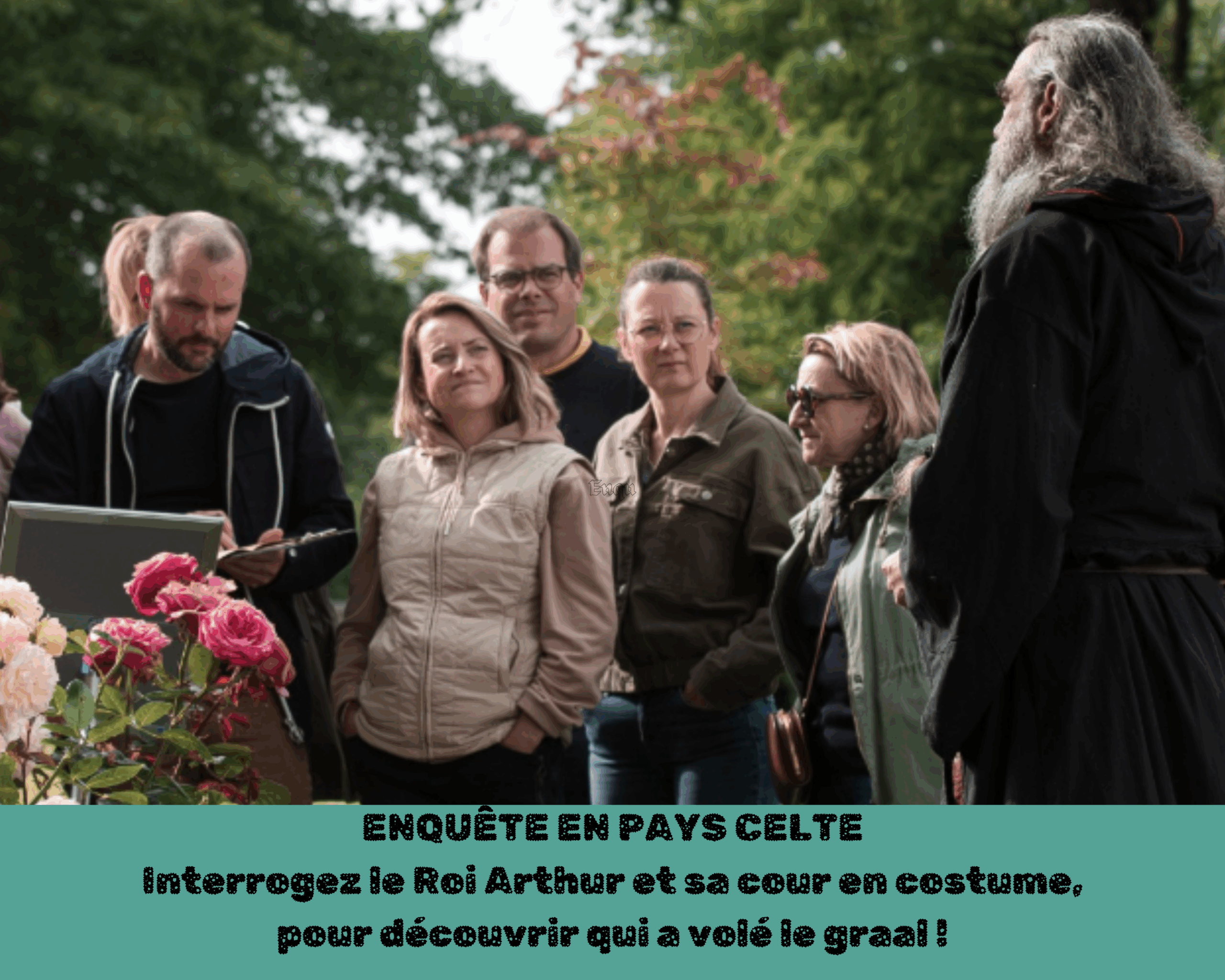 Team building Enquête en Pays Celte par Glad events de enquête en Pays Celte un team building immersif et théatralisé