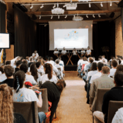 séminaire Glad event - réunion de travail et conférence pour 130 personnes