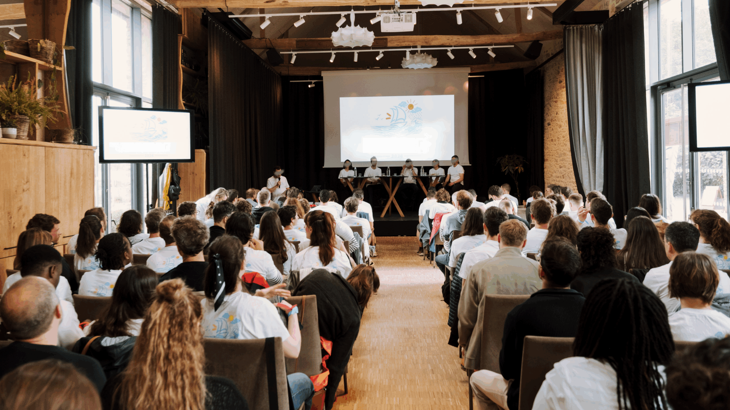 séminaire Glad event - réunion de travail et conférence pour 130 personnes